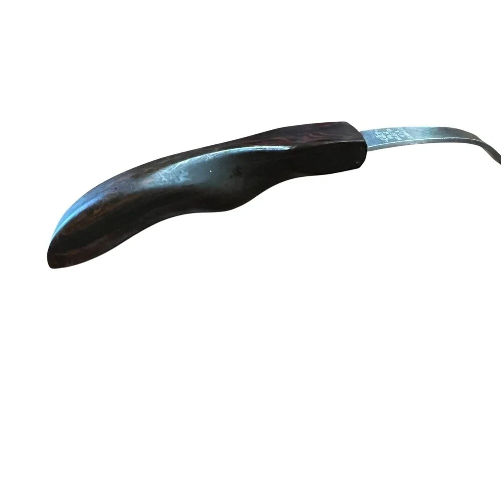Vintage Cutco No 12  Brown Wood Handle Basting Serving Spoon 12
